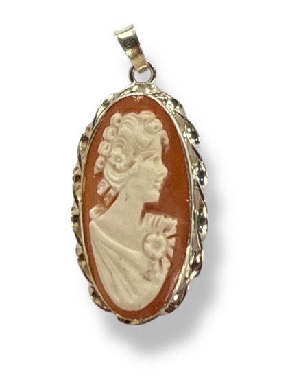 Colgante Mandile 1922 Mujer Cammei  in Plata Conchiglia 2MCICM209 - 2MCICM209